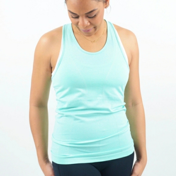 ZYIA Cooper Charged Tank in Turquoise - Picture 2 of 14